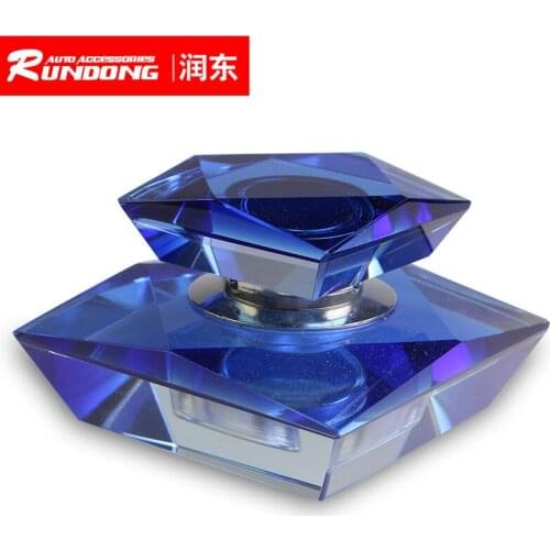 Large car Crystal perfume car ornaments interior gift box R200-9