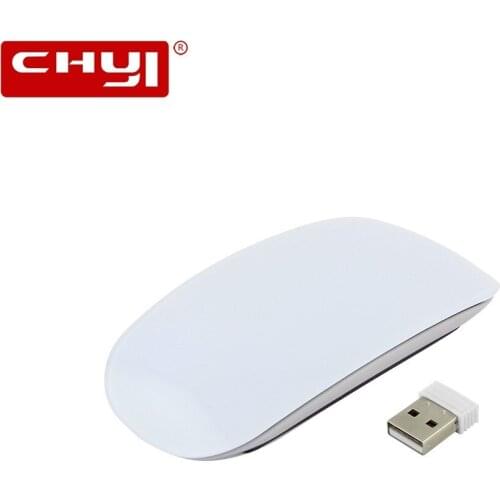 CHYI 2.4G Wireless Touch Mouse Ultra-thin Optical Computer Magic Mice 1200DPI Slim Office Mouse For Macbook PC Laptop