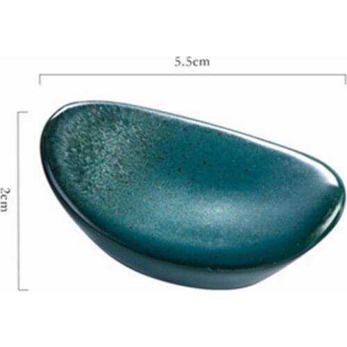 1Piece Earthenware Ingot Chopstick Holder Chopstick Rest For DIY Home Restaurant Dining Table Accessories Supplies