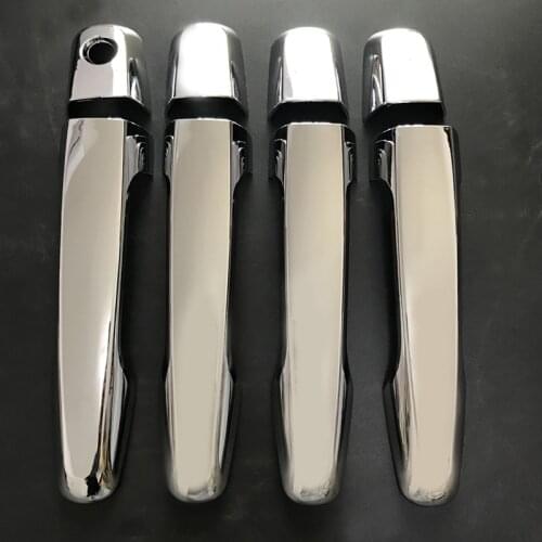ABS Chrome Car Door handle cover For Mitsubishi L200 Triton Pickup 2006 2007 2008 2009 2010 2011 2012 2013 2014