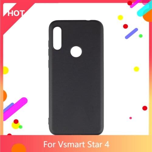 Star 4 Case Matte Soft Silicone TPU Back Cover For Vsmart Star 4 Phone Case Slim shockproof