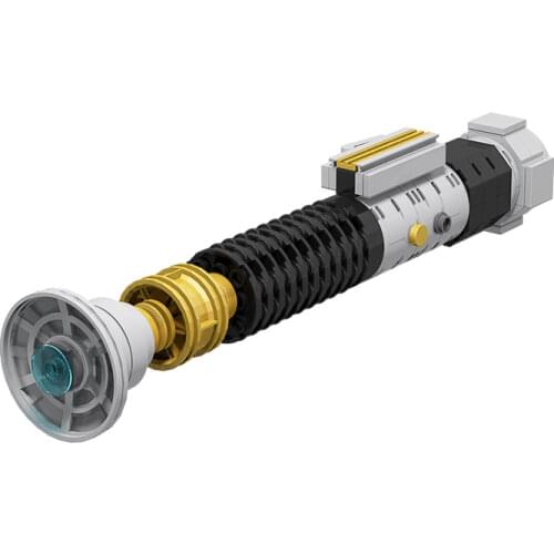 MOC Luke/Obi-Wan -Lightsaberss-Space War MOC-35690 Hilt Model Combat Weapon Building Blocks Figures General Robot Kids Toys Gift