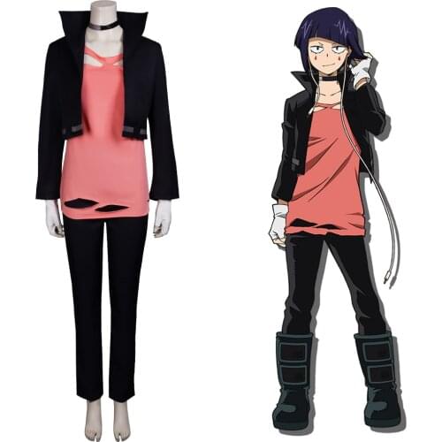 My Hero Academia Boku no Hero Academia Jirou Kyouka Cosplay Costume Outfits Halloween Carnival Suit