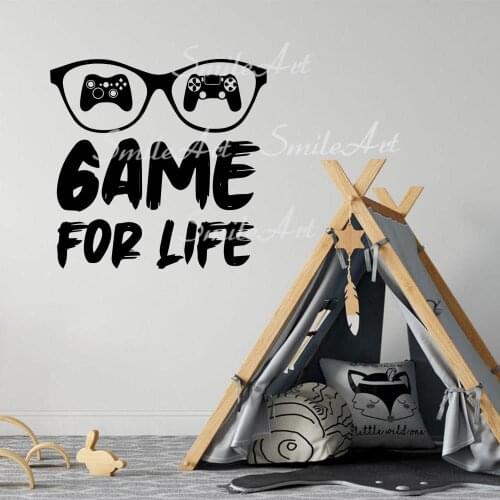 Cartoon Game Wall Stickers Personalized Creative For Kids Rooms Decoration Wall Stickers Waterproof Wallpaper