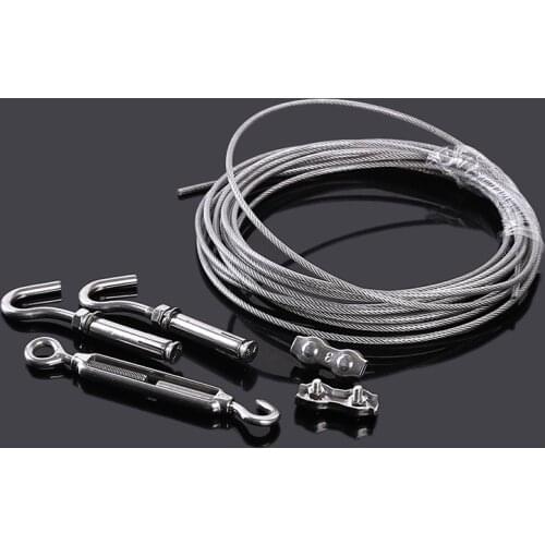 Wall Retractable Clothesline Stainless String Invisible Rope for Indoor Outdoor Hanging Laundry Dryer Clothes Organiser Rack