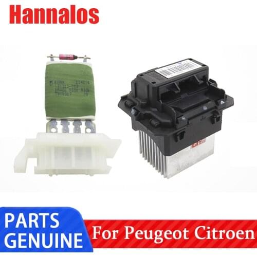 For Peugeot 301 Citroen New Elysee C3 C6 air conditioning blower resistance fan electronic controller original brand new