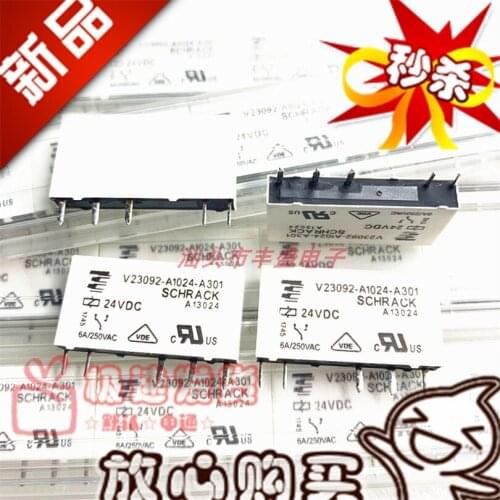 New Spot V23092-A1024-A301 Schrack/24VDC 5-Leg Relay A201