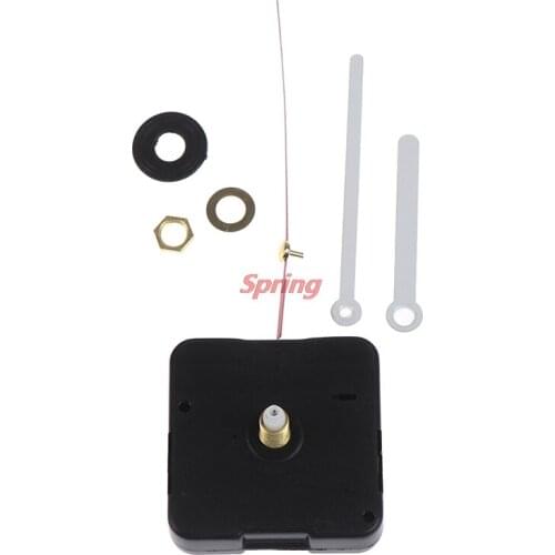 New DIY Silent Silver Quartz Watch Wall Clock Movement Mechanism Parts Classic