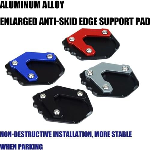 Motorcycle Foot Stand Center Extension Enlarger Pad For BMW R 1200 GS LC R1200GS R1250GS R 1200GS ADV Adventure