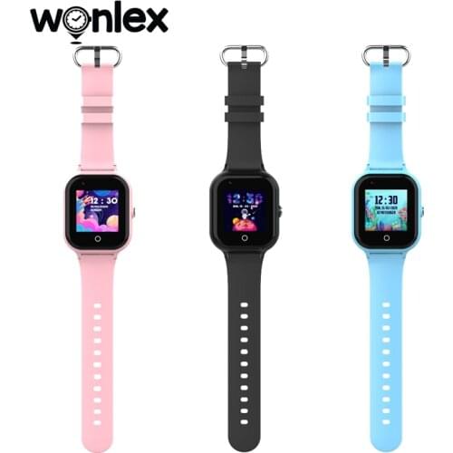 Wonlex KT24 Smart-Watch Baby SOS Anti-Lost Tracker Kids Camera Phone Smartwatches 4G Video Call Wifi Position Anti-Lost Watches