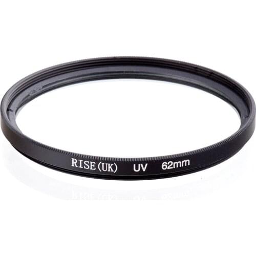 RISE(UK) 62mm Ultra-Violet UV Filter Lens-Protector for DSLR SLR Camera
