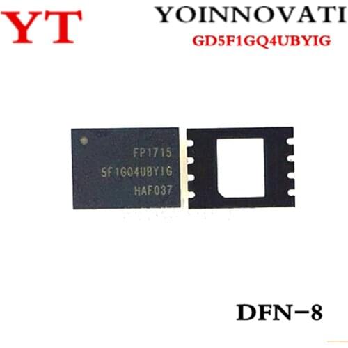 2PCS/LOT 5F1GQ4UBYIG GD5F1GQ4UBYIG WSON-8 IC