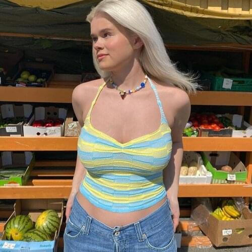 CHAMSGEND Women's Crop Tops