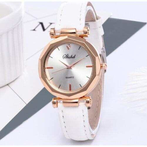 2021 NEW Women Watch Luxury Quartz Alloy Wrist Watches Fashion Casual Imitation Leather Belt Watch Simple Ladies' Small Clock