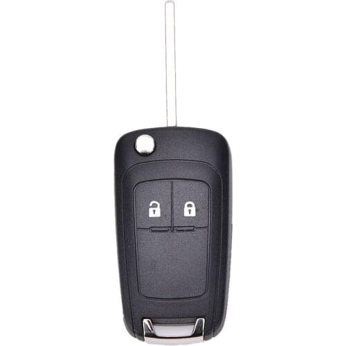 2 Button Flip Remote Key Case Shell for Chevrolet Epica LOVA Spark