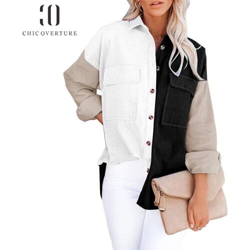 Женские модные рубашки Chic Overture China At AliExpress