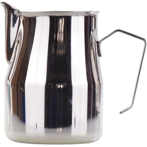 Ecocoffee 350/550/750ml 304 Stainless Steel Coffee Pitcher Milk Frothing Jug