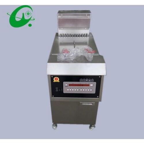 25L GAS open fryer(With oll pump) deep fried chicken machine air pressure fryer FOR sale