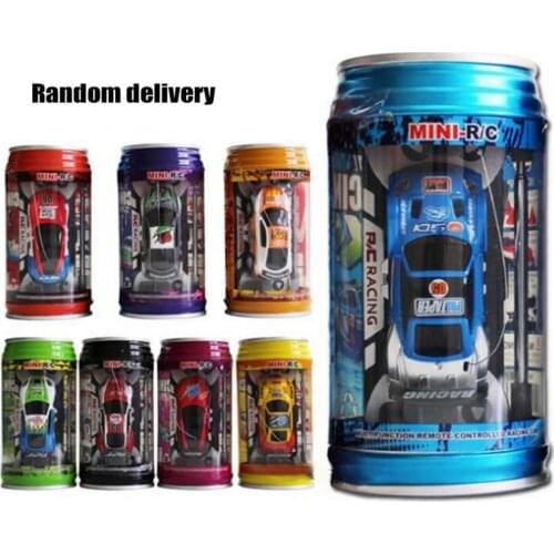 OCDAY Mini RC Toys Car Coke Can Speed RC Radio Remote Control Micro Racing Car Toy Gift New Arrival Gift for Kids Children