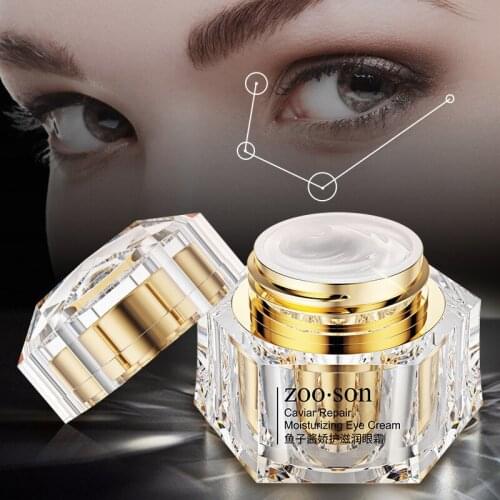 Caviar Eye Cream Anti Wrinkle Anti-Aging Moisturizing Lifting Firm Remove Dark Circles Bag Drops Eyes Care Repair Brighten 10G P