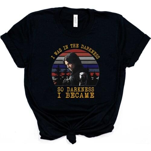 Cool Bucky Barnes Shirt Winter Soldier Inspired Tees Superhero TV Series The Falcon and The Winter Soldier Shirts