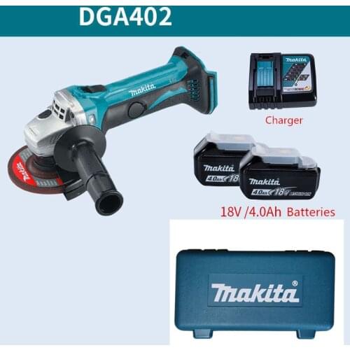 Makita DGA402Z DGA402 DGA402SFJ DGA402RME Cordless Angle Grinder wheel diameter 100mm 4" 18V replace for DGA452 BGA452 DGA450