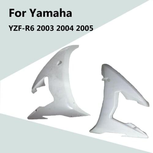 For Yamaha YZF-R6 2003 2004 2005 Bodywork Left and Right Side Cover ABS Injection Fairing R 6 03-05 Motorcycle Accessories