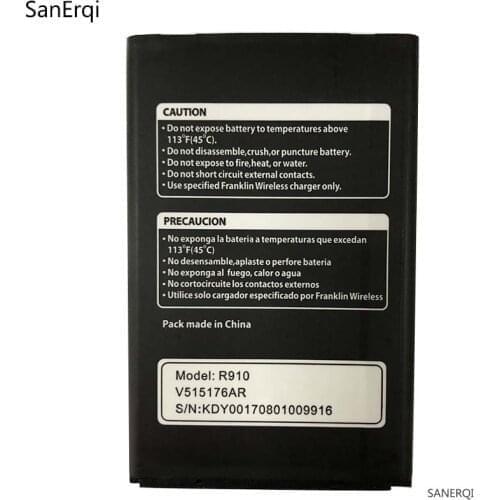 New 3.8V 3000mAh DP15 V515176AR Replacement Battery For Franklin Wireless R910 Bateria Batterie Batteries