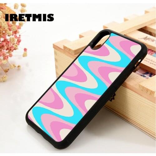Iretmis 5 5S SE 2020 6 6S Silicone Rubber Phone Case Cover for iPhone 7 8 Plus X Xs 11 12 MINI Pro Max XR Frankies Bikinis