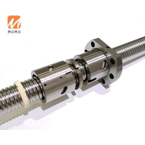 Rolled thread transmission shaft ball screw DFU1605 with ballscrew nut