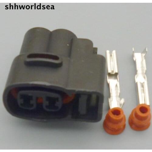 Worldgolden 5/30/100set 2pin 2.0mm for Kia ignition coil ignition connector plug Fuel Injector Connector Wiring harness Plugs