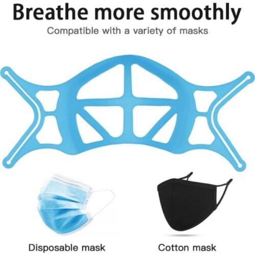 2021 New Upgraded Heightening Design TPE Mask Holder 3D Mask Inner Support With Ear Hook Anti-dropping And Anti-boring 1/5pcs