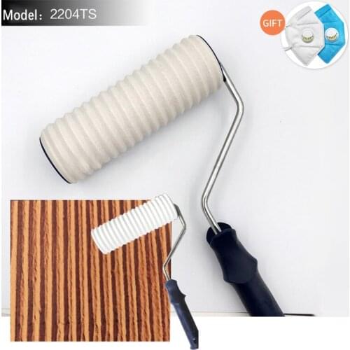 20*7cm Roller Paving Stone Hig Strength Environmental Protection Stamp Roller Polyurethane Paint Tool Sets Decorative Wall Use
