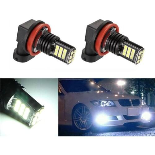 2x Super White 9006 HB4 CREE Chip 3030 LED Fog Light Driving Bulbs For BMW E63 E64 E46 330ci