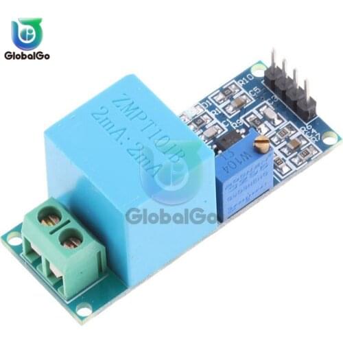 Active Single Phase Voltage Transformer Module AC Output Voltage Sensor for Arduino Mega ZMPT101B 2mA DC 5V-30V