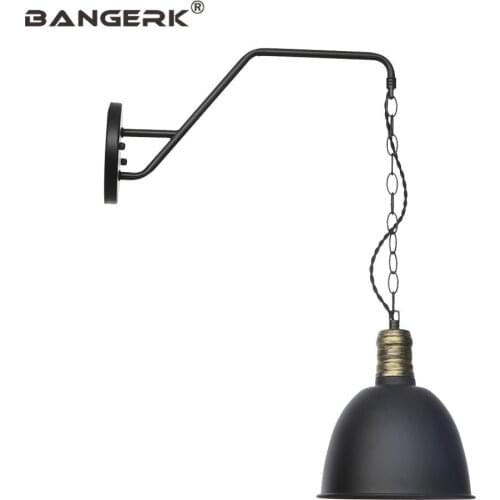 American Retro LED Wall Lamp Loft Decor Vintage Sconce Wall Lights Iron E27 Edison Bedside Wall Light Indoor Lighting Wandlamp