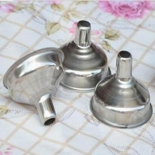 Free Shipping 300PCS/LOT Funnel stainless steel hip flask funnel stainless steel funnel mini funnel 36.5*9*24mm