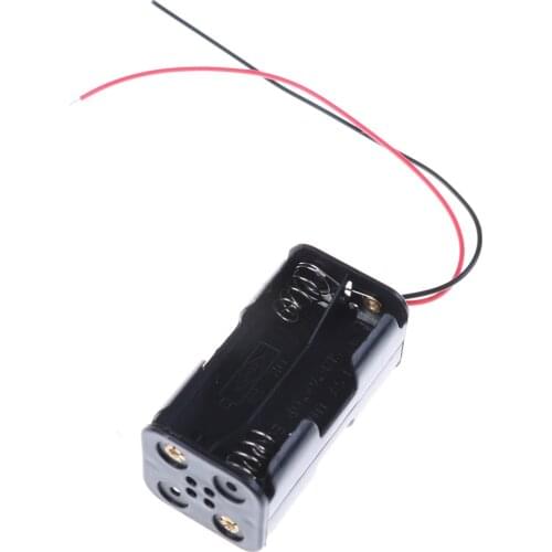 For 1/8 1/10 1/16 RC Model 4 x AA Battery Insert Compartment Battery Case Box 1pc