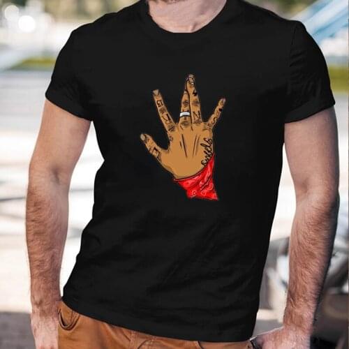 Ripper Tupac 2pac Hip Hop Hipsters T Shirt Men Vintage Graphic Novelty Streetwear T-Shirt Punk Custom Summer Cotton Clothes Tops