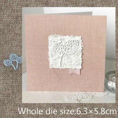 XLDesign Craft Metal Cutting Die cut dies 2pcs Pine cone leaves decoration scrapbook Album Paper Card Craft Embossing die cuts