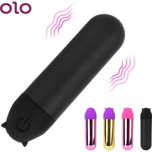OLO Mini Bullet Vibrator 10 Speed Female Masturbator G Spot Massager Clitoral Stimulator Sex Shop Toys for Women