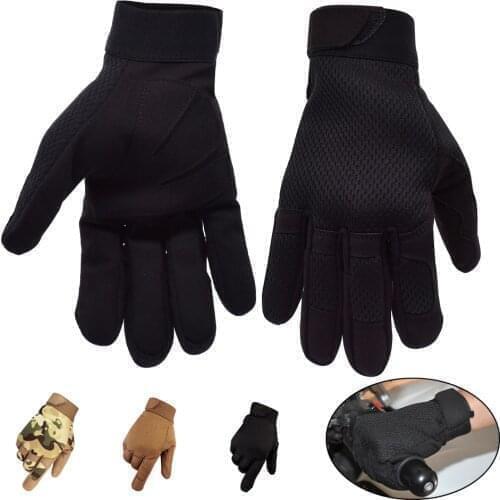 Motorcycle Gloves Full Finger Leather Outdoor Motocross Motorbike Gloves For Yamaha TX125 Adventure YZ 125 250F 450F 250X 250FX