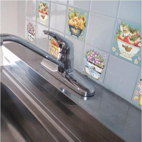 Wall Stickers Home Decor Tiled Kitchen Stickers Affixed Waterproof Decorative Sticker Melamine-dimensional Convex Wall Decals