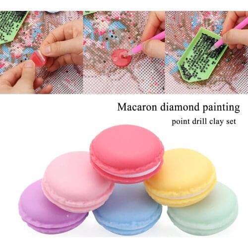 New Diamond Painting Accessoires Glue Round Storage Box Drill Clay Embroidery Cross Stitch DIY Nail Tools FH1214