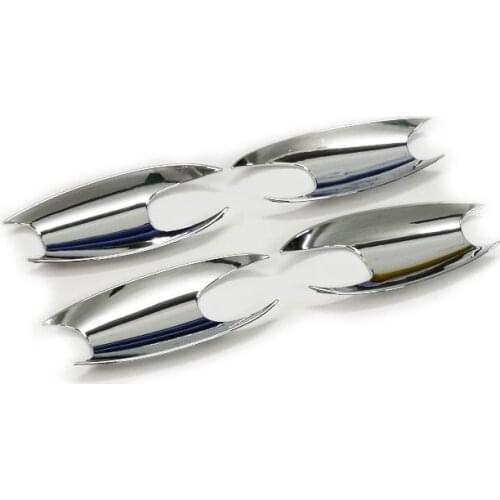 New Chrome Exterior Door Handle Cavity Cover 4 Pcs Set For BMW X3 G01 2018 2019 free shipping