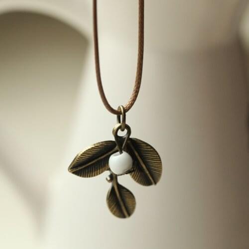 New fashion womens ceramic classic style necklaces & Pendants DIY handmade simple necklace for women #1722