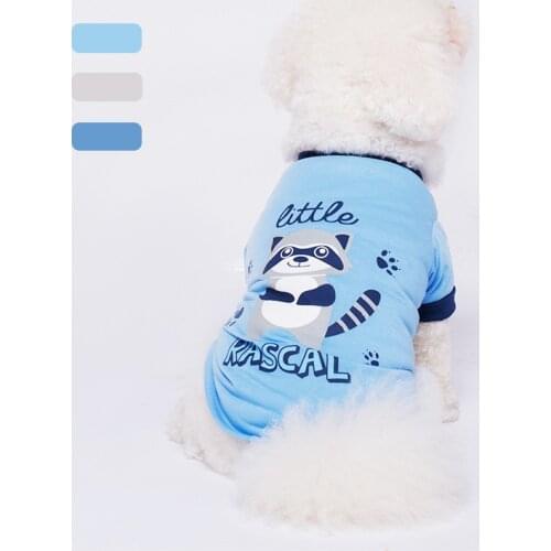 Pet Dog Clothes Dog Shirt Thin Vest Clothes Cute Print Comfortable Cool Breathable Cat Shirt
