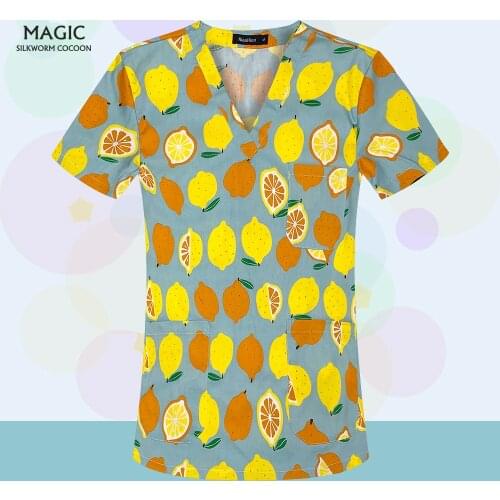 Pet Veterinary Work Wear Spa Uniform Doctor Nurse Scrub Tops Hospital Surgery Scrub Women Costume Accessories Clothing for Nurse