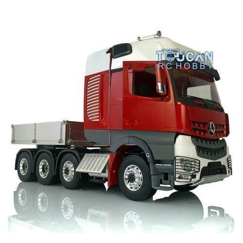 RC LESU 1/14 Metal Chassis Bucket Motor Hercul Arco Cabin Tractor Truck THZH0865-SMT5