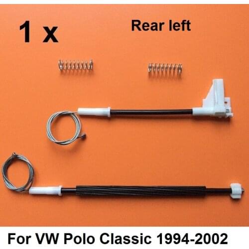 For VW Polo Classic 1994-2002 Window Regulator Repair Kit Rear Left Door